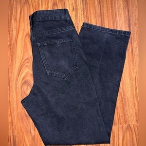 Shein High Waisted Straight Leg Jeans
